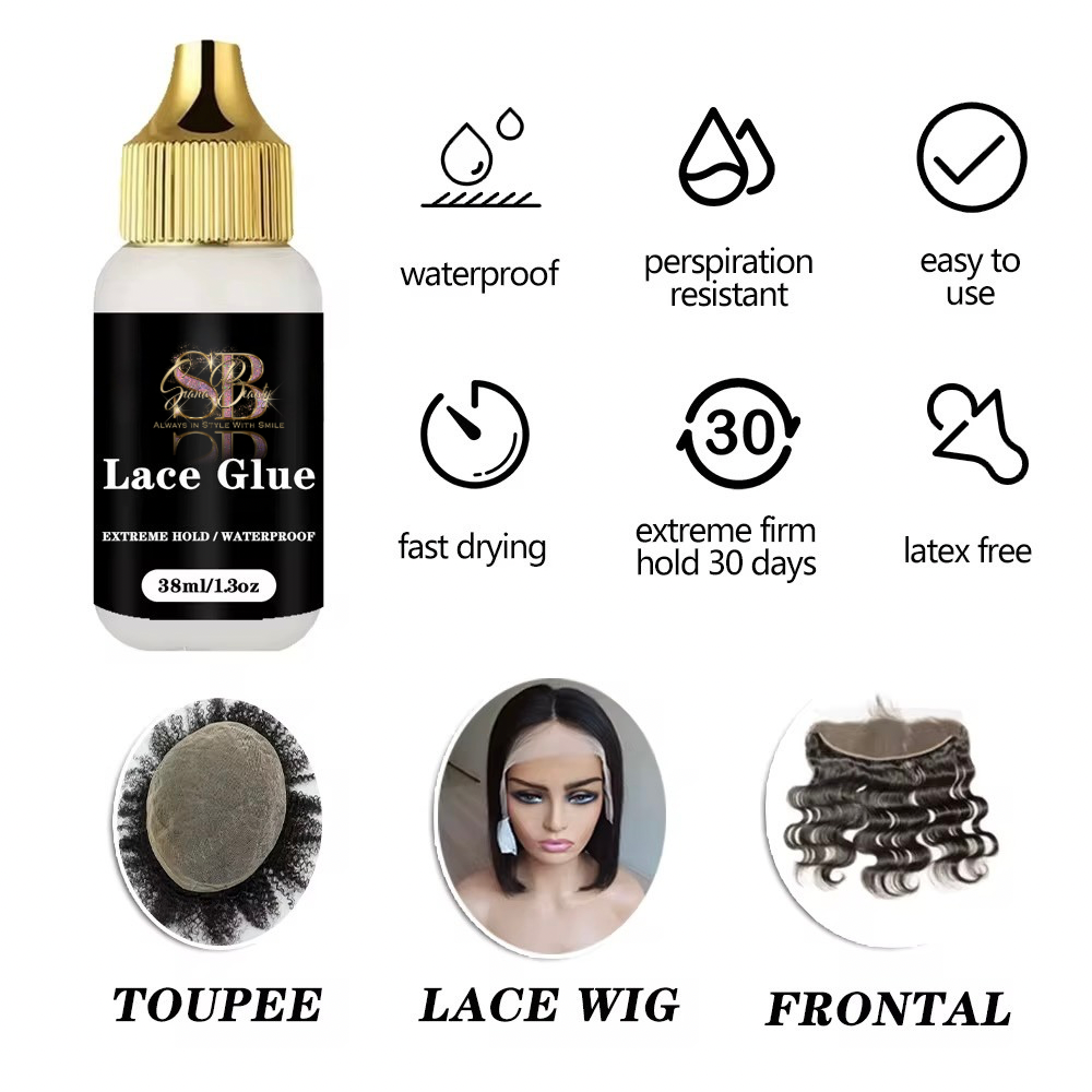 Lace Glue Bottle Extreme Hold Waterproof 30ml/1.0oz